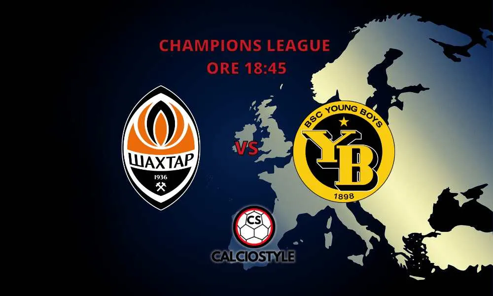 Shakhtar Donetsk-Young Boys, probabili formazioni e dove vederla