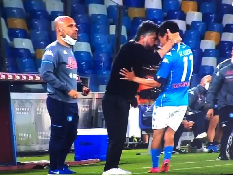 Napoli, senti Lozano : “Con Gattuso fu terribile…”