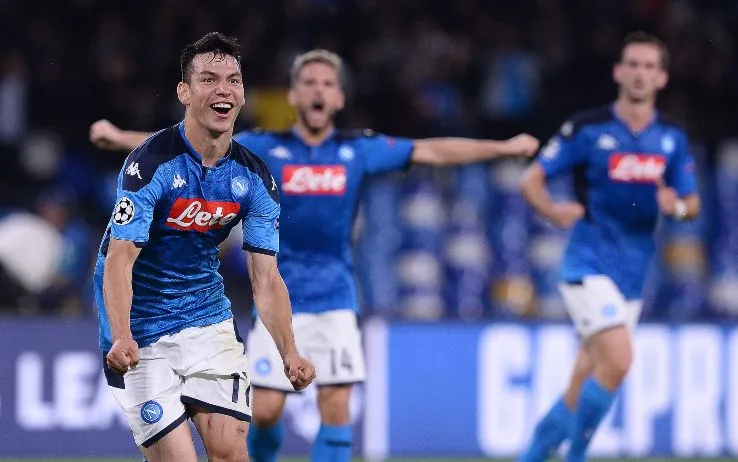 Napoli-Salisburgo 1-1: Lozano non basta
