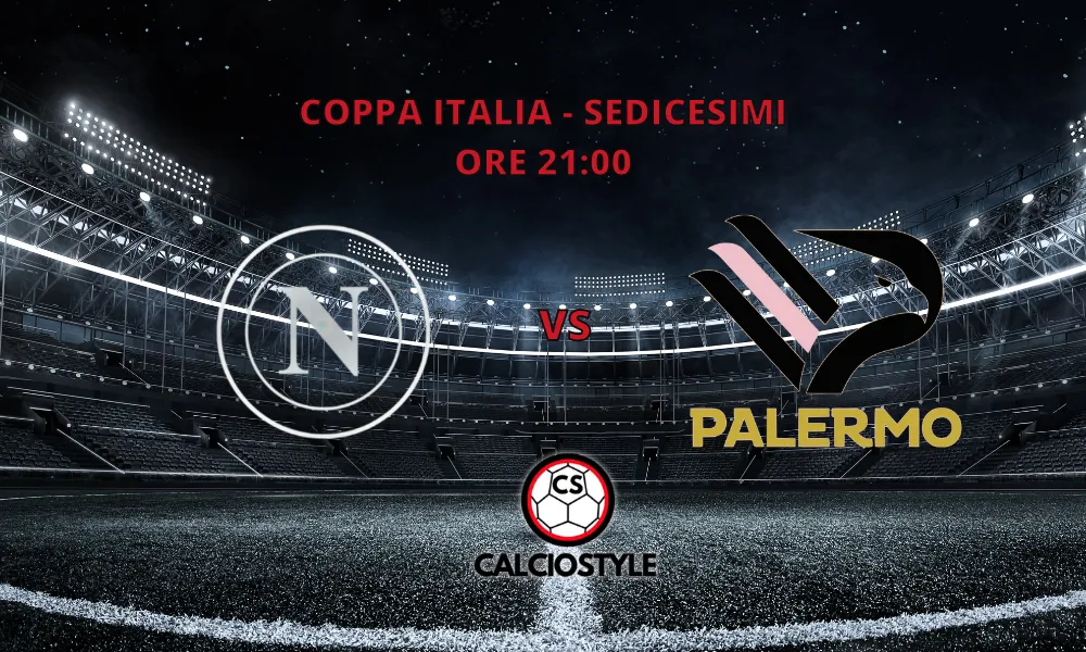 Napoli-Palermo, formazioni ufficiali: Conte stravolge