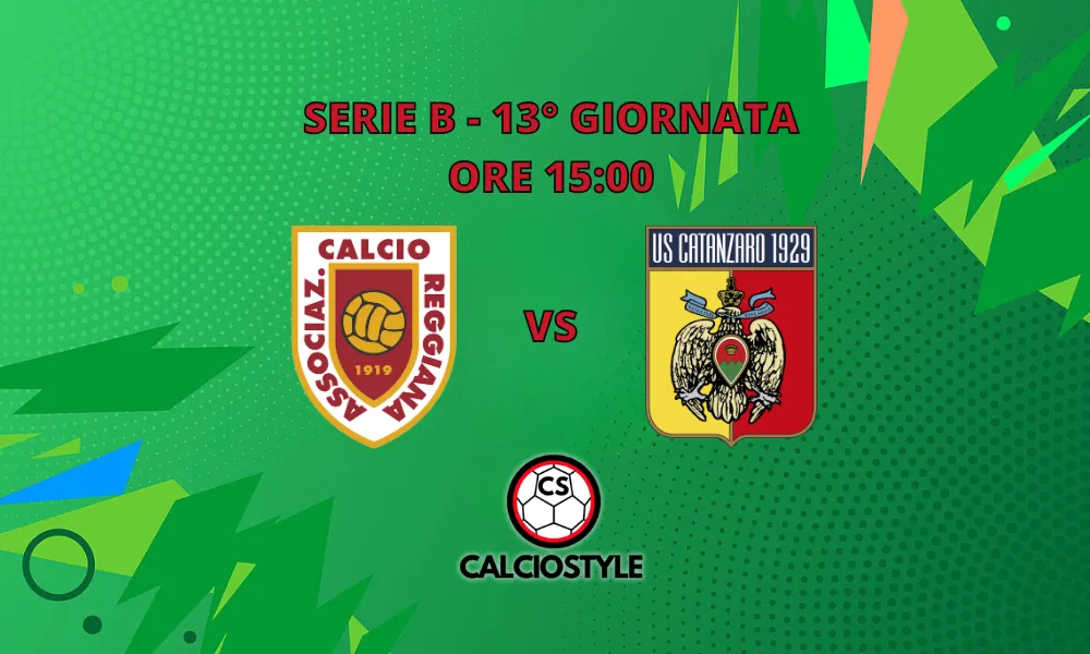 Reggiana-Catanzaro, le probabili formazioni e dove vederla