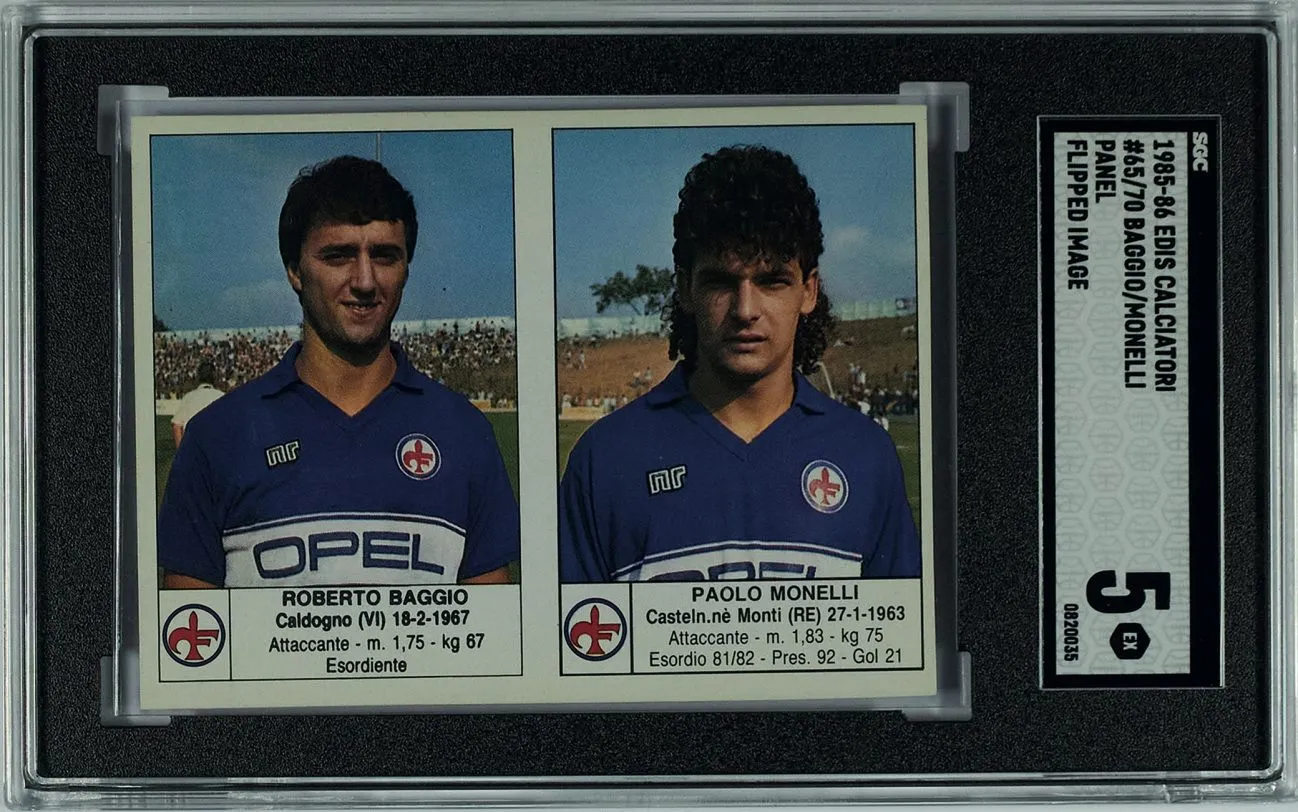 Asta Bolaffi, figurina di Baggio