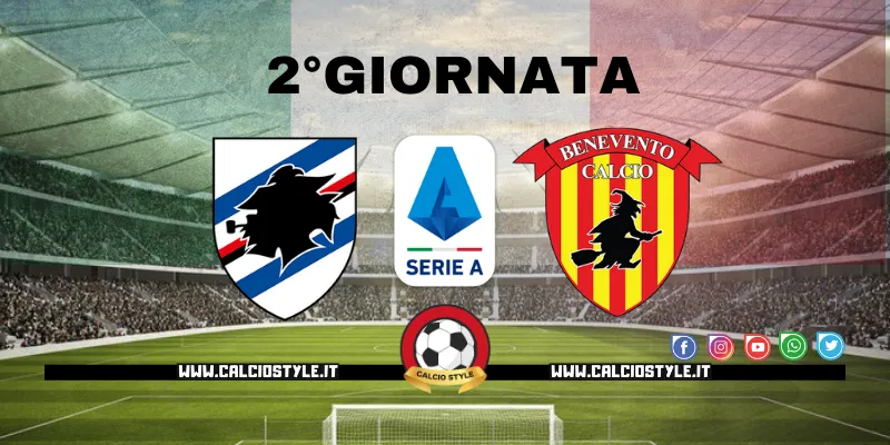 Sampdoria-Benevento: probabili formazioni e dove vederla