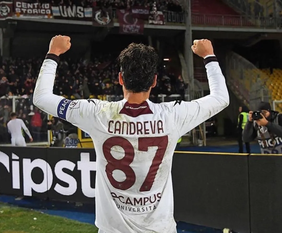 Salernitana, scatta l'obbligo di riscatto per Candreva