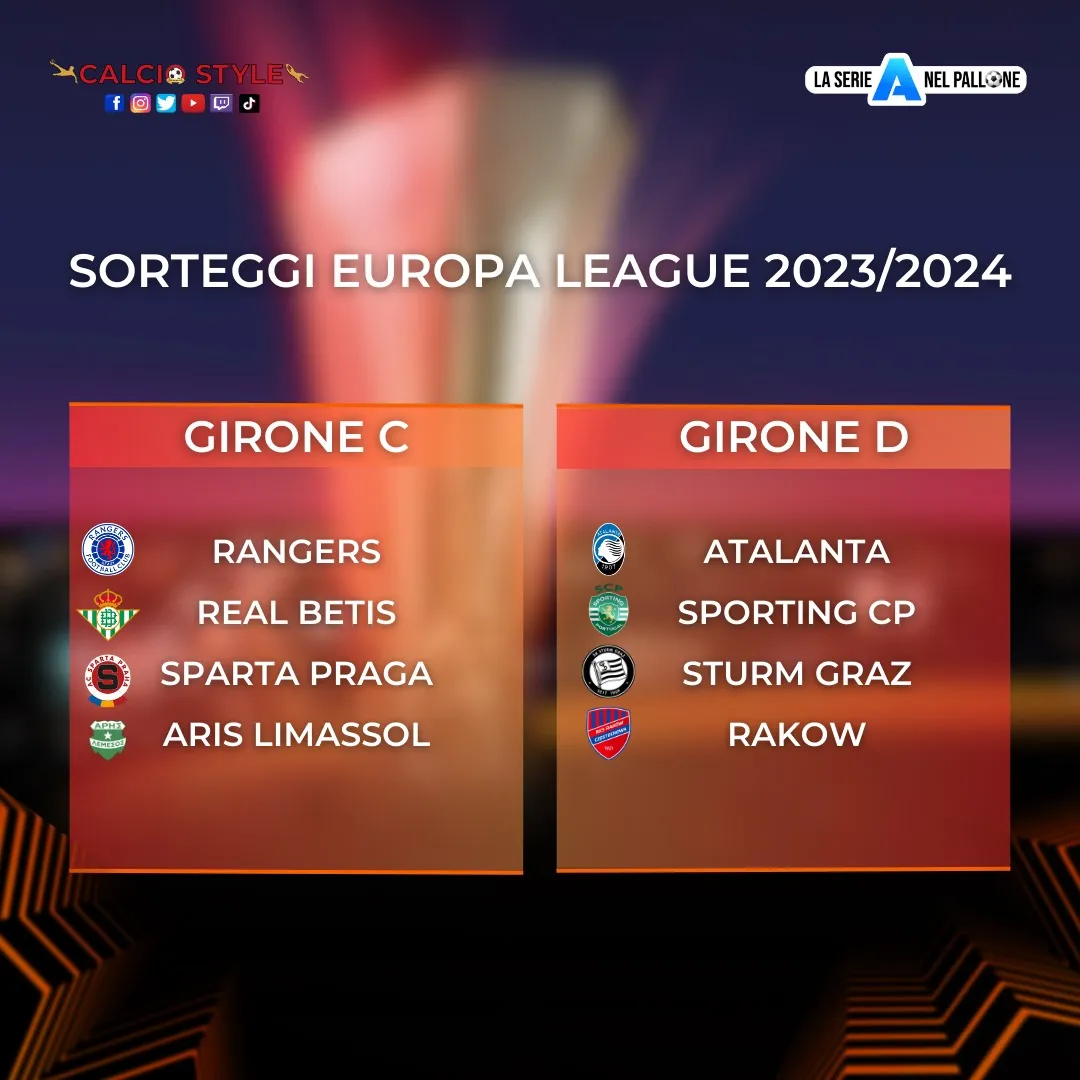 Europa League gironi