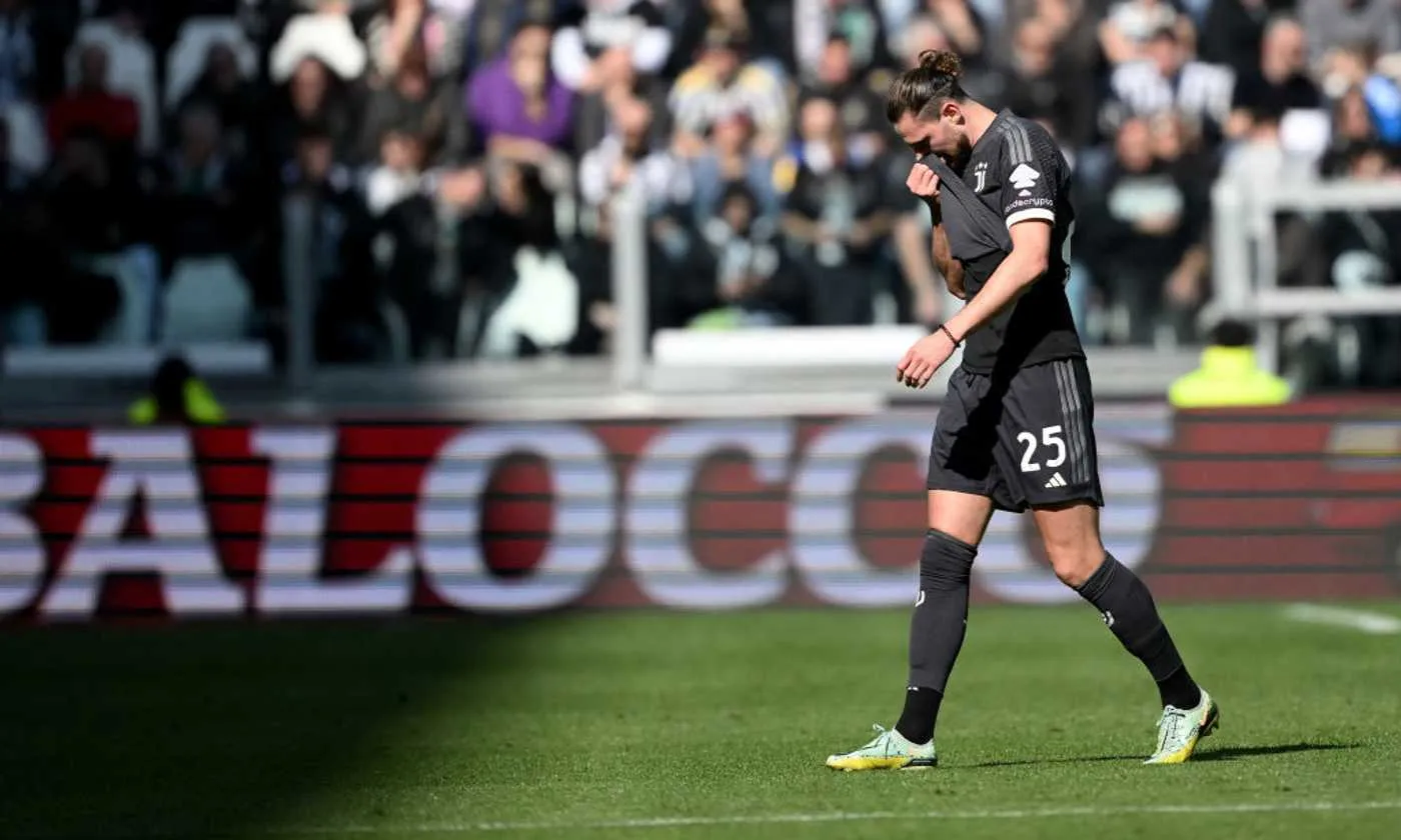 Juventus, Rabiot costretto al cambio: le condizioni