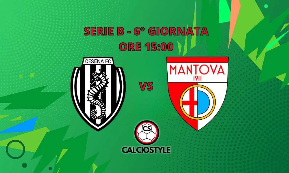 Cesena-Mantova: le probabili formazioni
