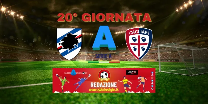 Sampdoria-Cagliari: probabili formazioni e dove vederla