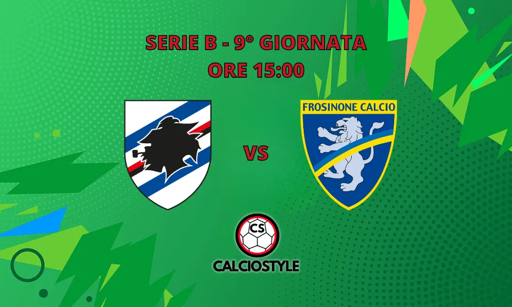 Sampdoria-Frosinone: probabili formazioni e dove vederla