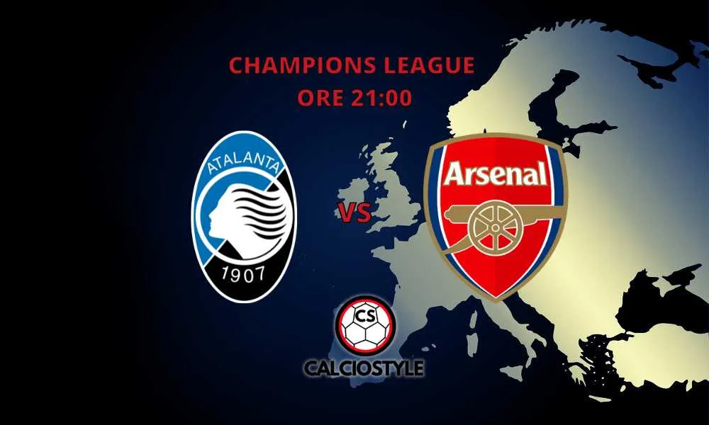 Atalanta-Arsenal, le formazioni ufficiali