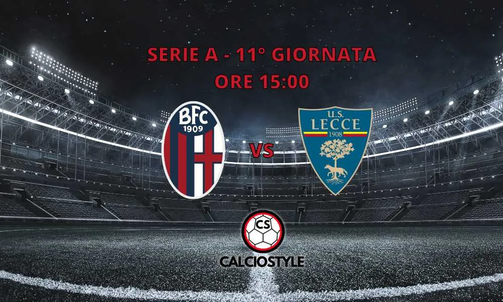 Bologna-Lecce: guardalinee sostituito alla ripresa