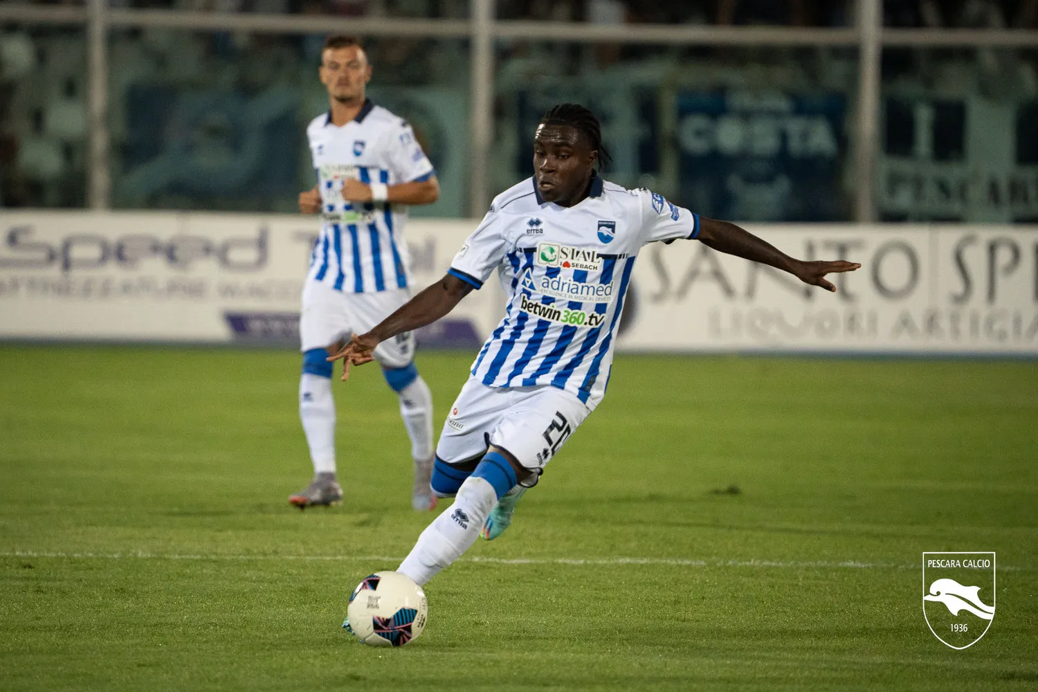 Union Clodiense: pressing su un centrocampista del Pescara