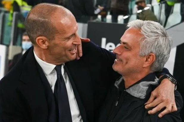 Allegri e Mourinho