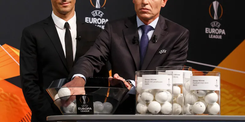 Europa League, sorteggio sedicesimi di finale