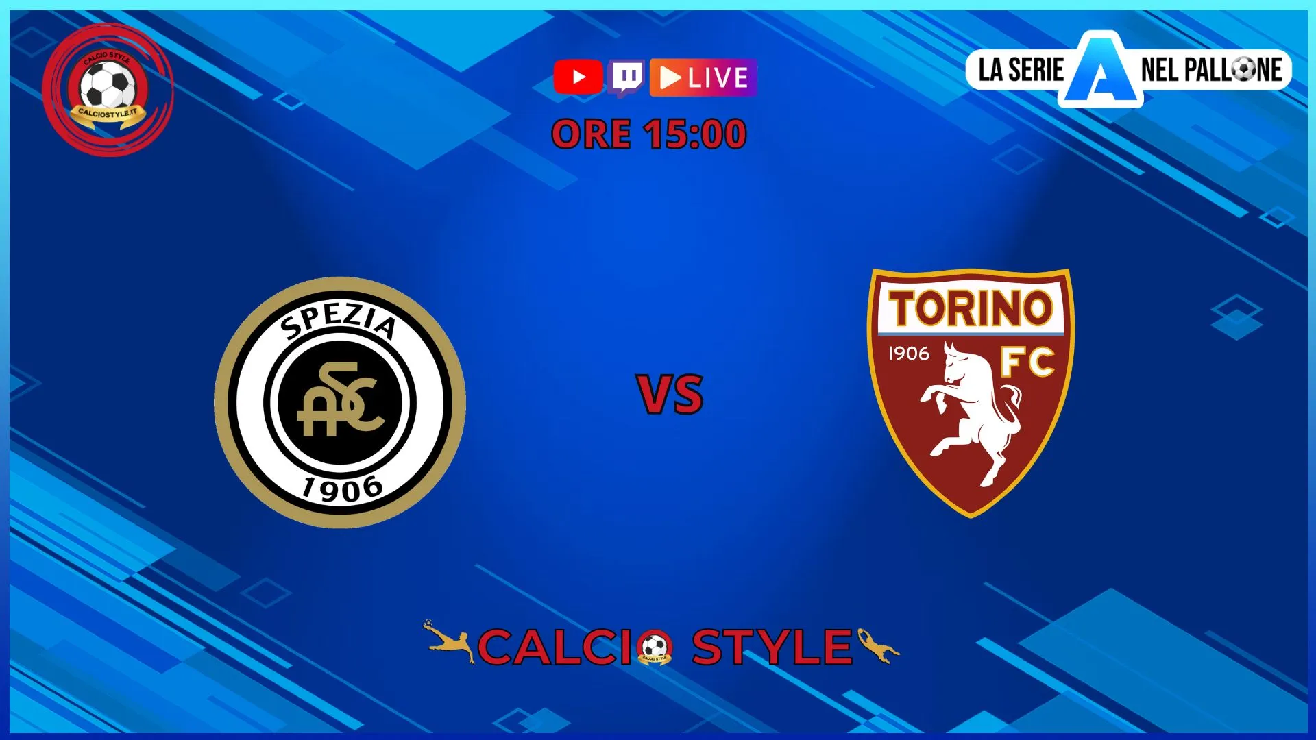 Spezia - Torino: le formazioni ufficiali