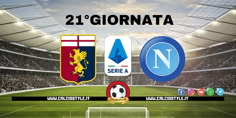 Genoa-Napoli: probabili formazioni e dove vederla