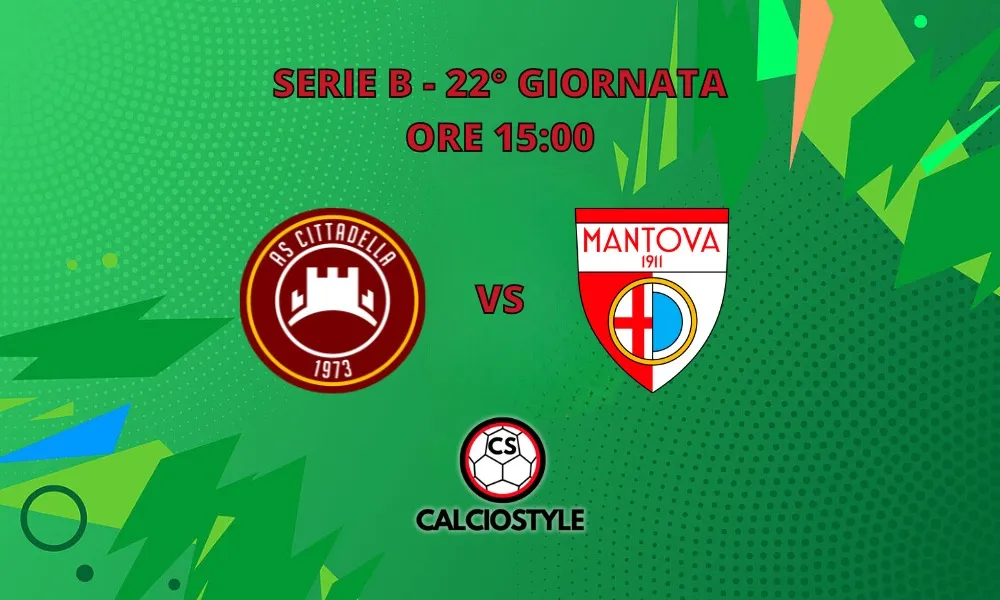 Cittadella-Mantova, probabili formazioni e dove vederla