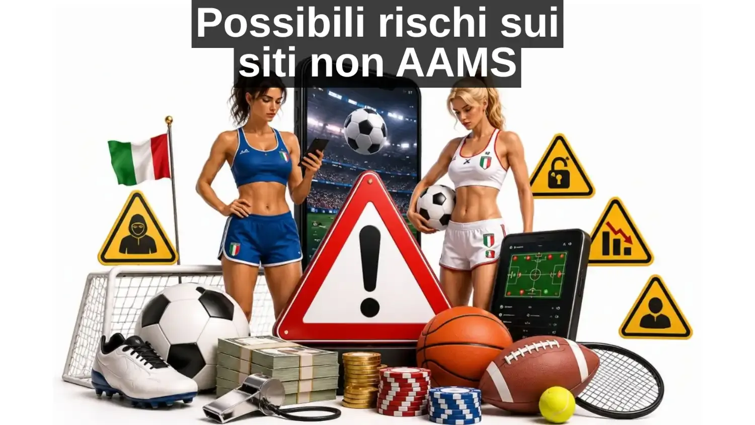 Siti non AAMS cosa si rischia per i giocatori italiani