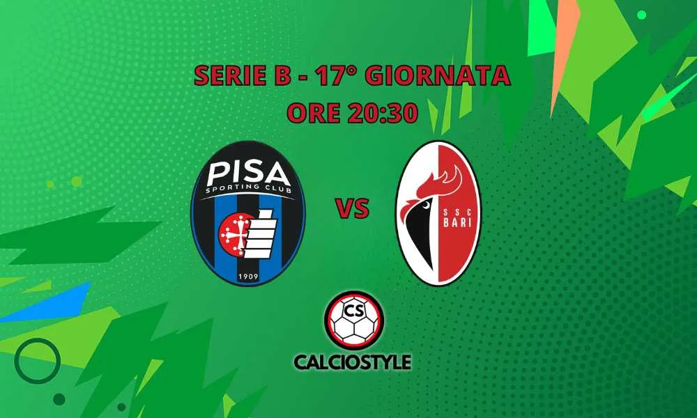 Pisa-Bari, probabili formazioni e dove vederla