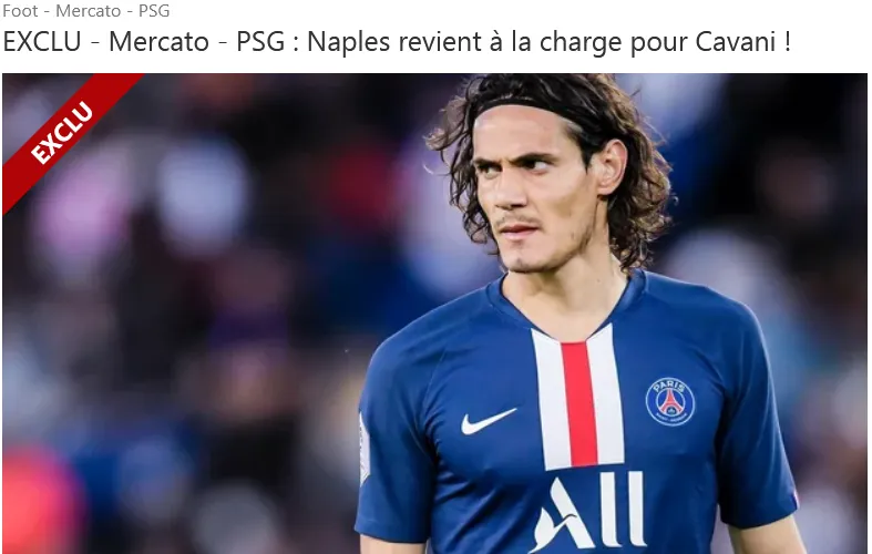 Il Napoli pronto a riportare a "casa" Cavani!