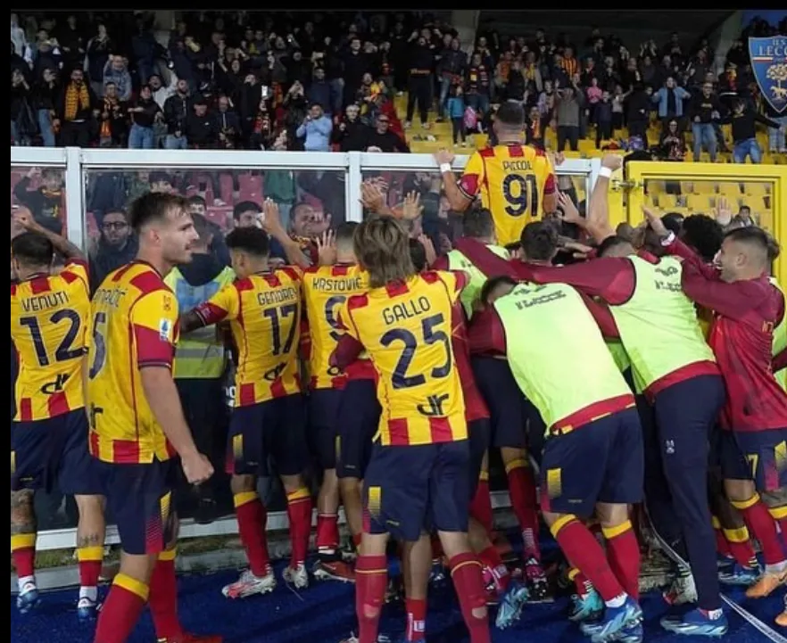 Lecce, Piccoli “ Dopo il gol al Milan ho fatto…”