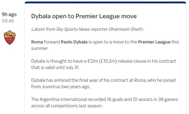 Dybala