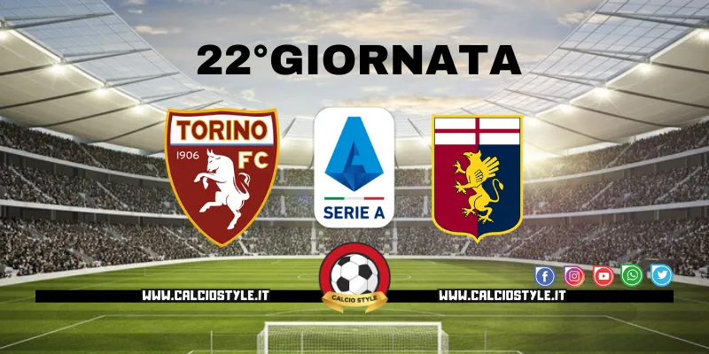 Torino-Genoa: probabili formazioni e dove vederla