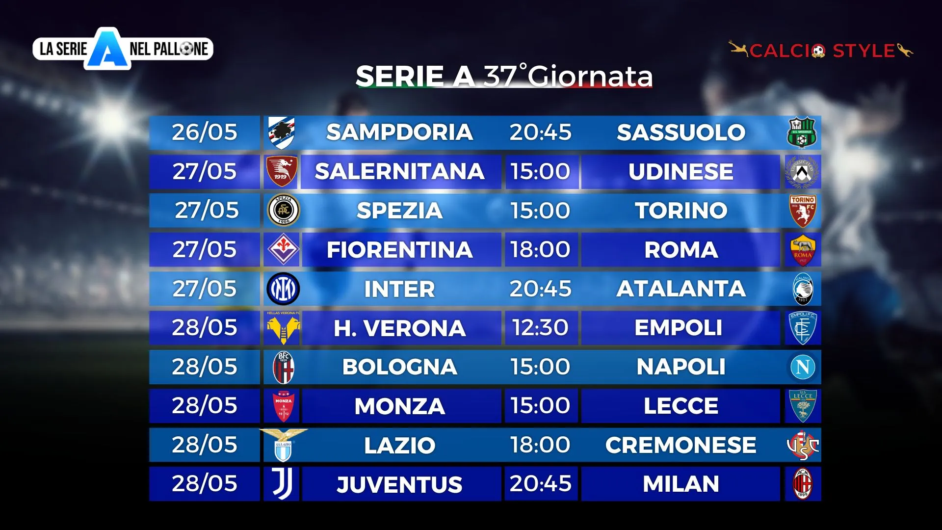 Serie A: probabili formazioni e fantaconsigli