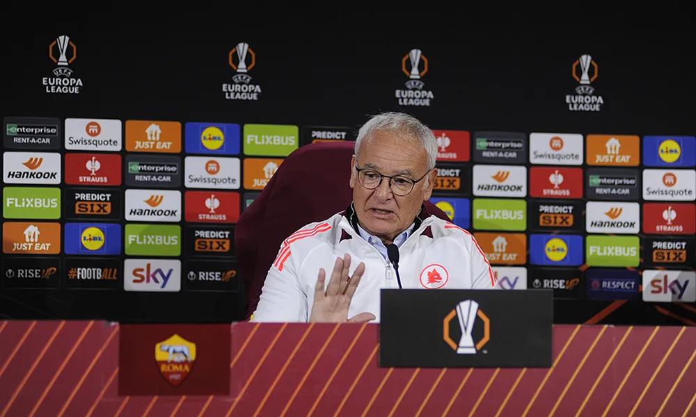 Roma, Ranieri: "Non sono io il futuro. Gasperini? Non sono usciti i nomi dei tecnici con cui ho parlato"