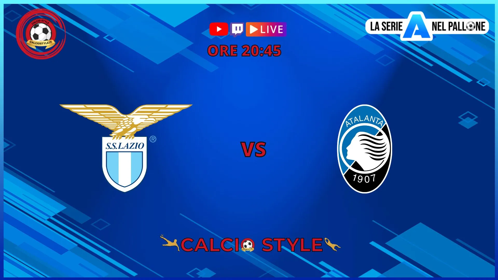 Lazio-Atalanta: le formazioni ufficiali
