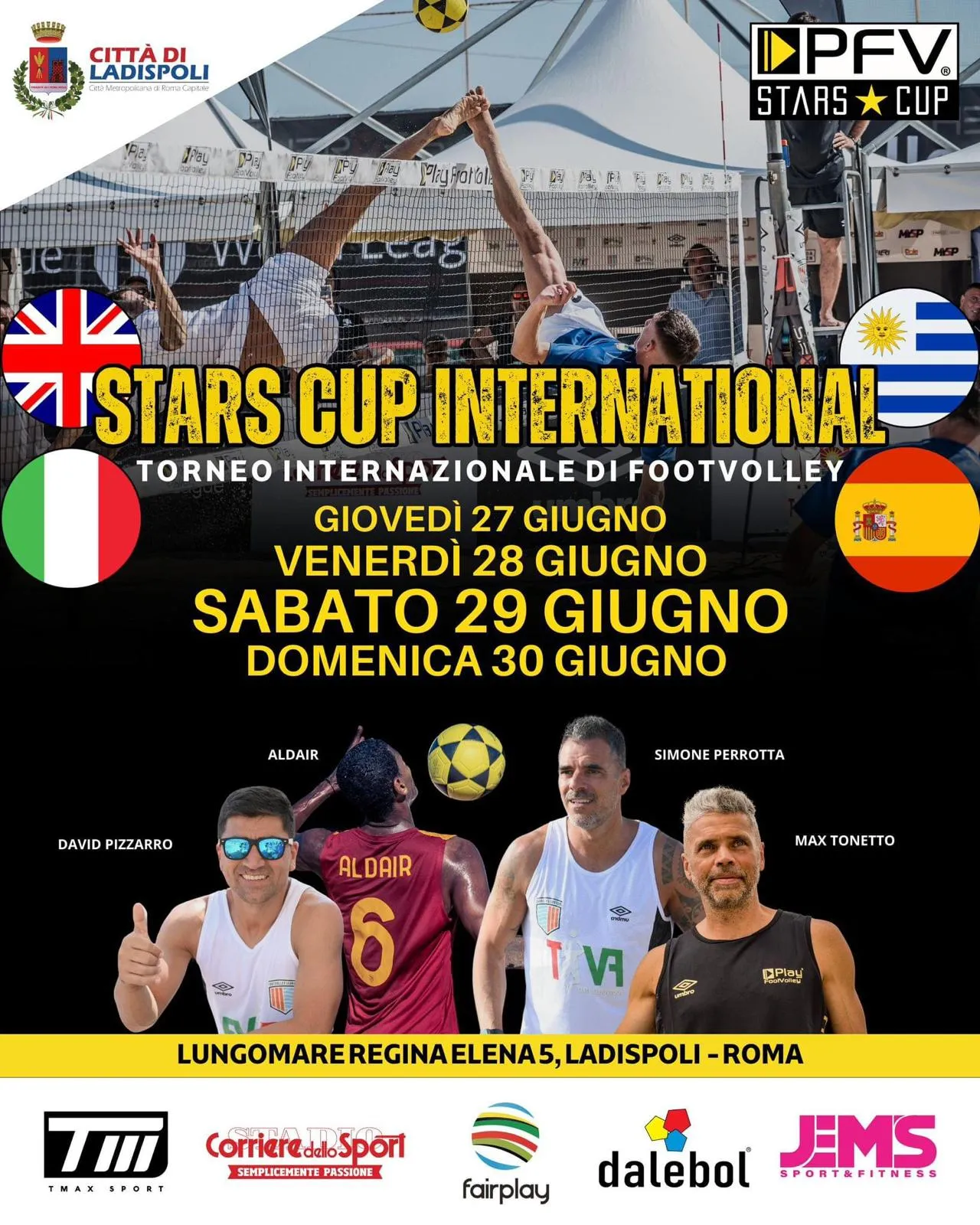 Footvolley, Stars Cup International a Ladispoli