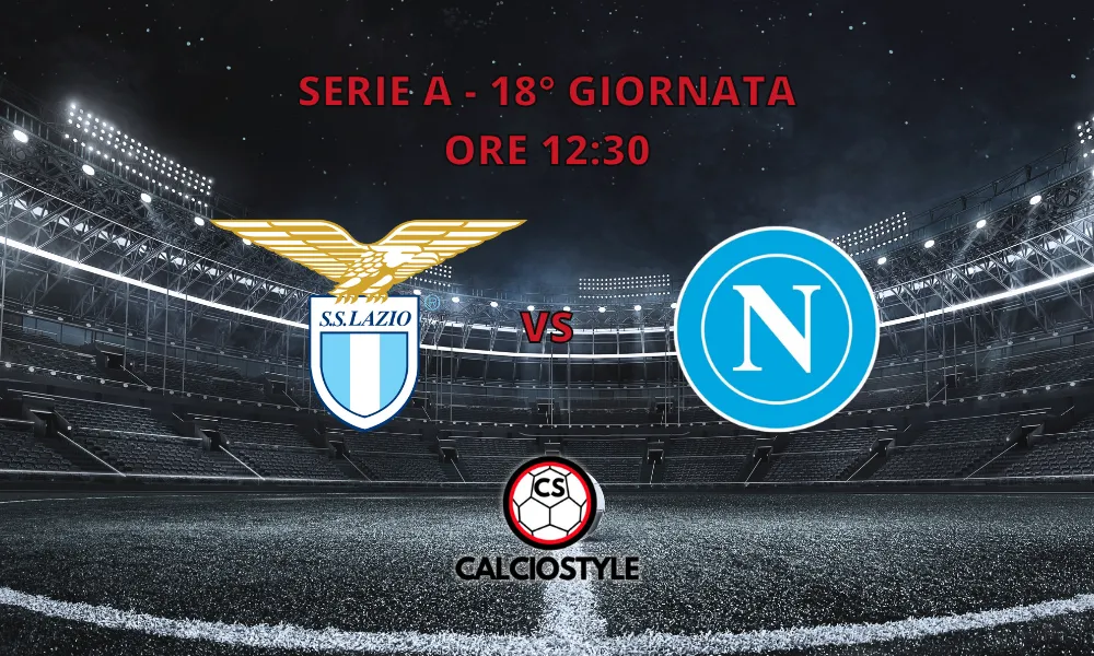 Lazio-Napoli, le formazioni ufficiali: fiducia a Noslin