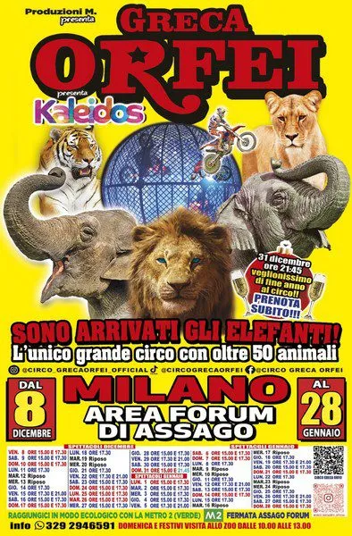 circo greca orfei
