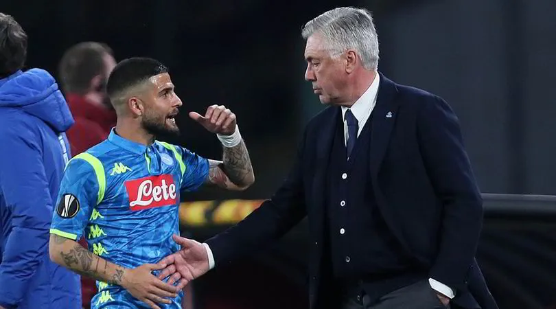 Ancelotti fa pace con Insigne ma riflette sul suo futuro