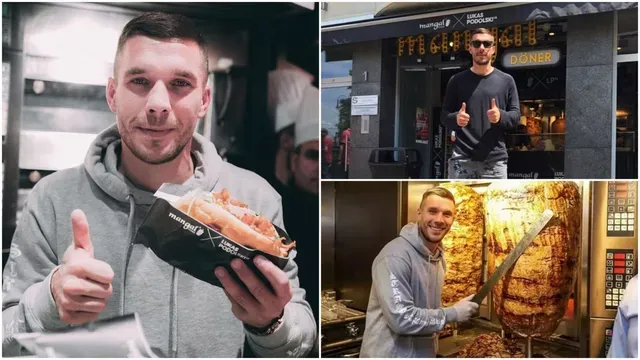 L'ex calciatore dell'Inter Lukas Podolski