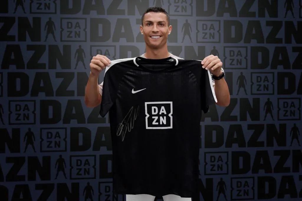 DAZN "acquista" Cristiano Ronaldo