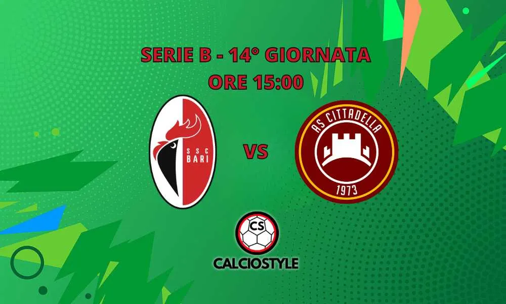 Bari-Cittadella, le probabili formazioni e dove vederla
