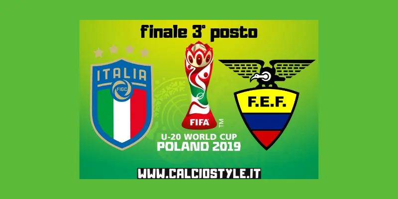 Italia Under 20-Ecuador Under 20: le probabili formazioni e dove vederla