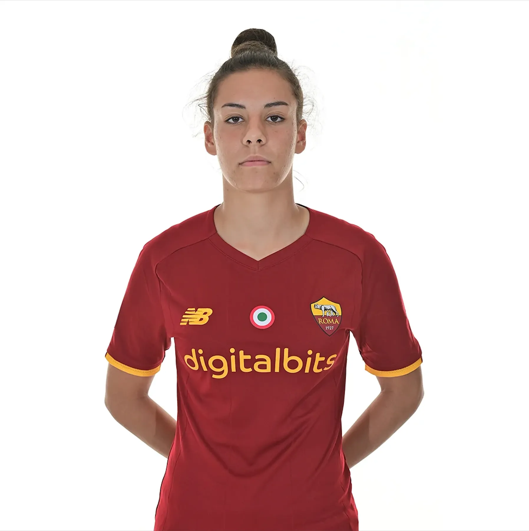 Auguri a Nina Kajzba, attaccante della Roma femminile