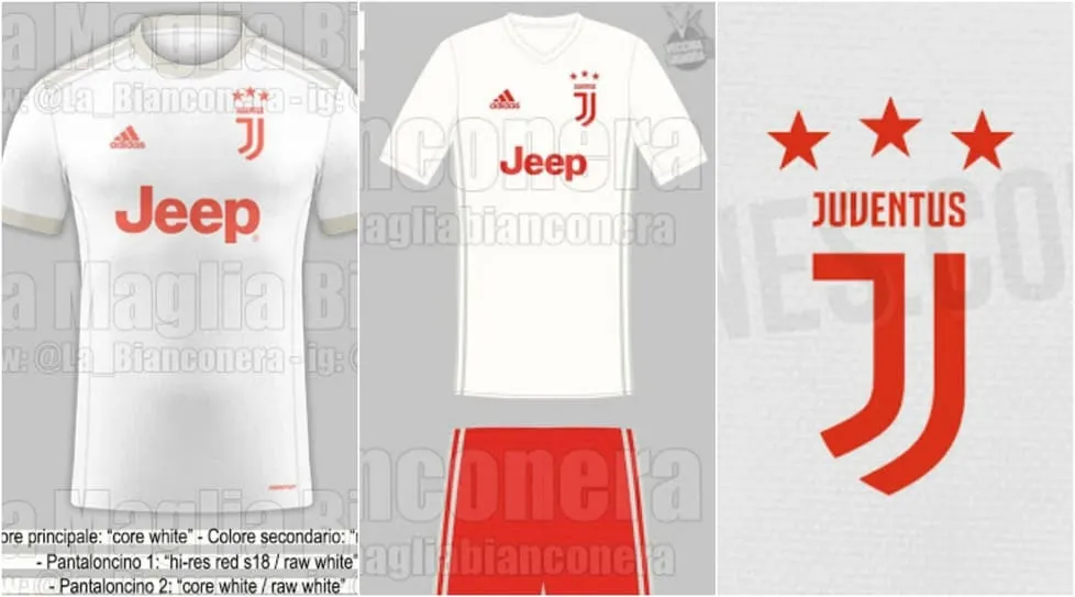 Juventus, ecco la seconda maglia 2019-2020