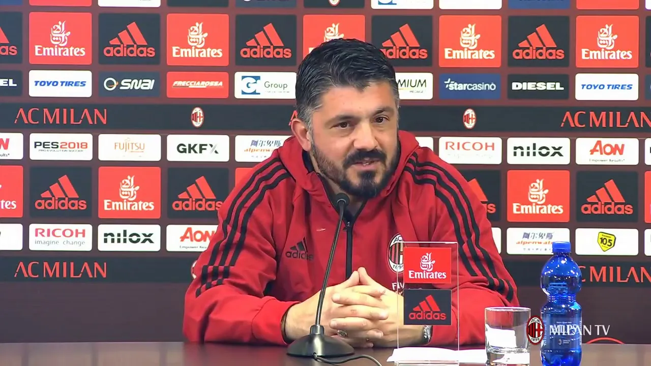 Milan - Atalanta, le parole di Gattuso