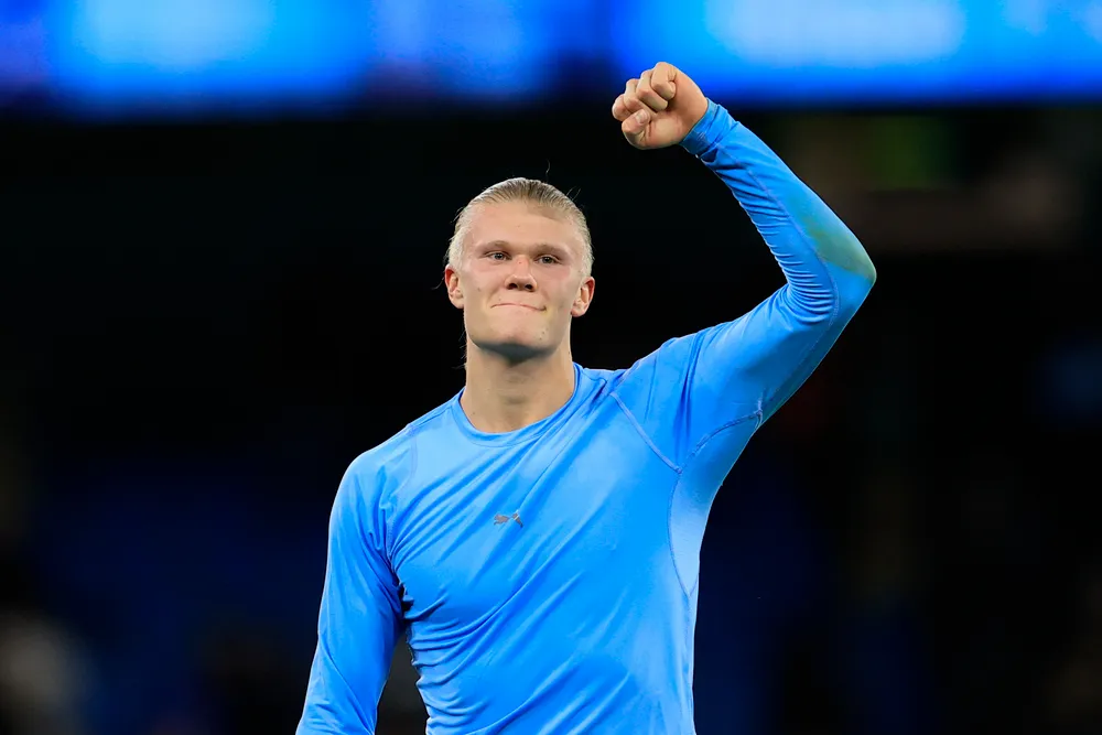 Manchester City, Haaland out per un infortunio alla caviglia