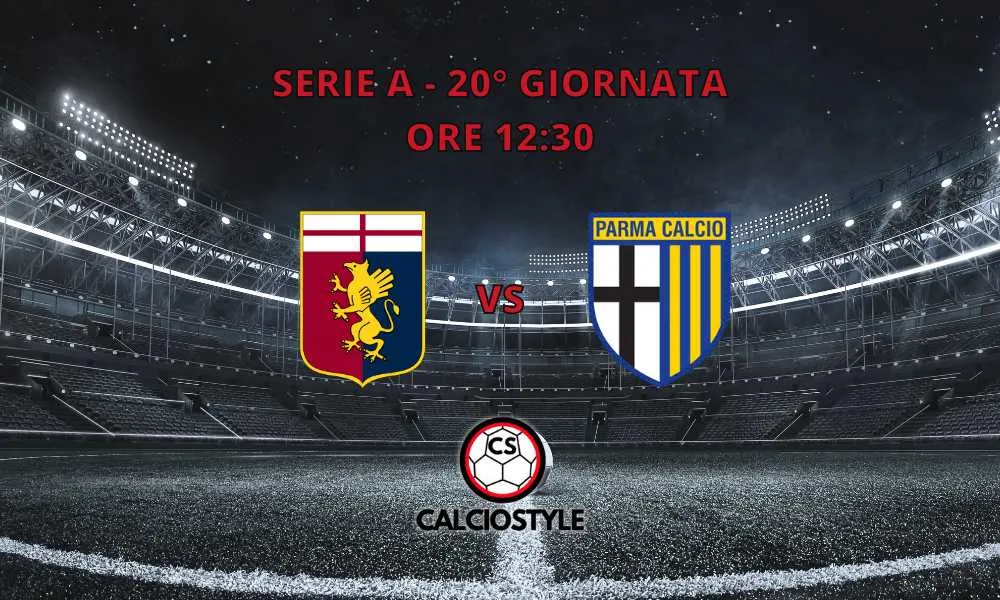 Genoa-Parma 1-0. Goal e Highlights