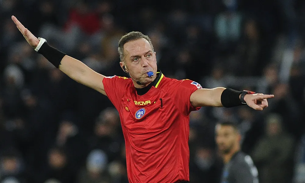 Coppa Italia, ecco gli arbitri della semifinale d'andata