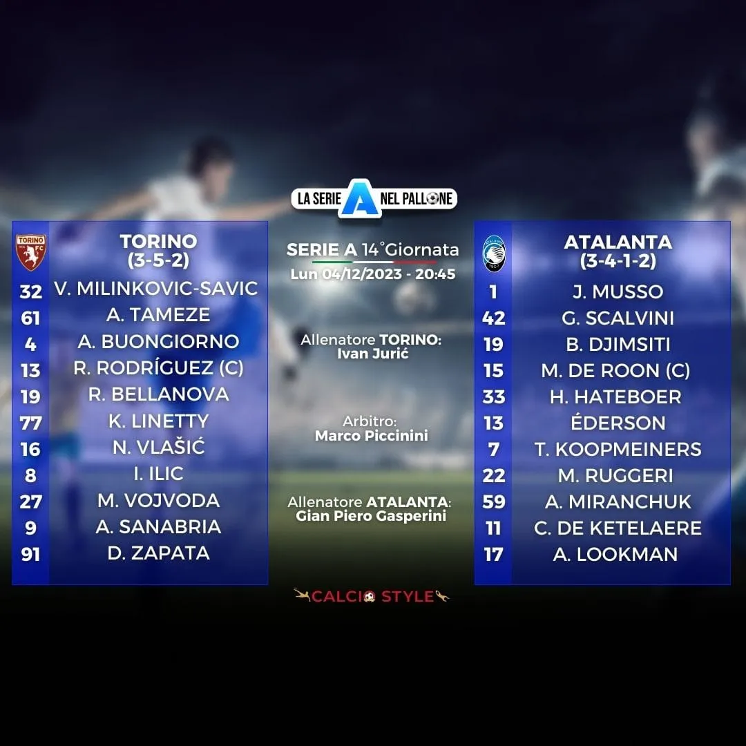 Torino - Atalanta