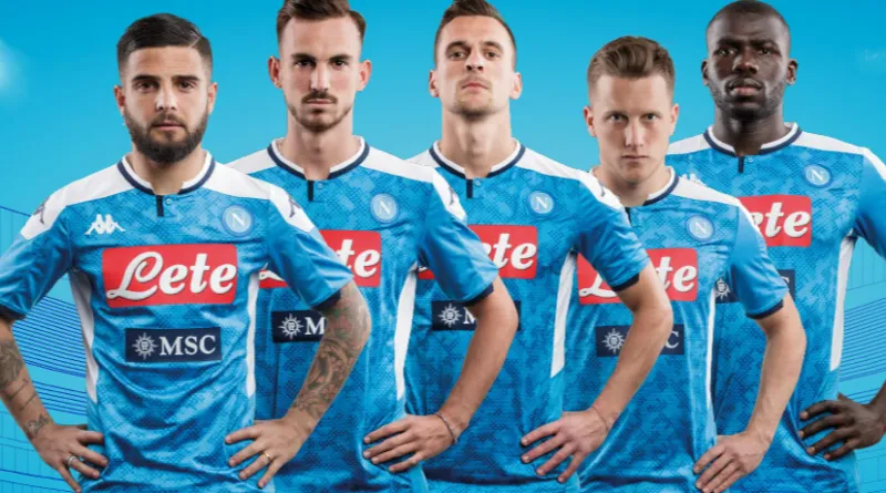 Napoli, svelata la nuova maglia per la stagione 2019/20