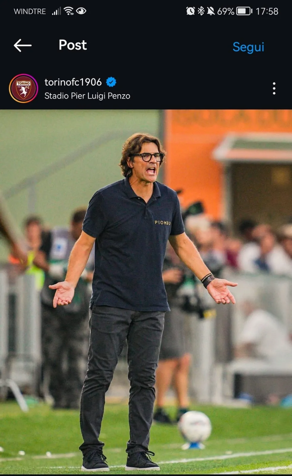 Inter-Torino, Vanoli: "In 10 abbiamo fatto qualcosa in più"