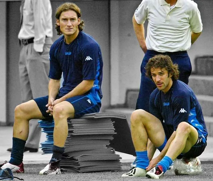 Del Piero-Totti, una chiacchierata storica