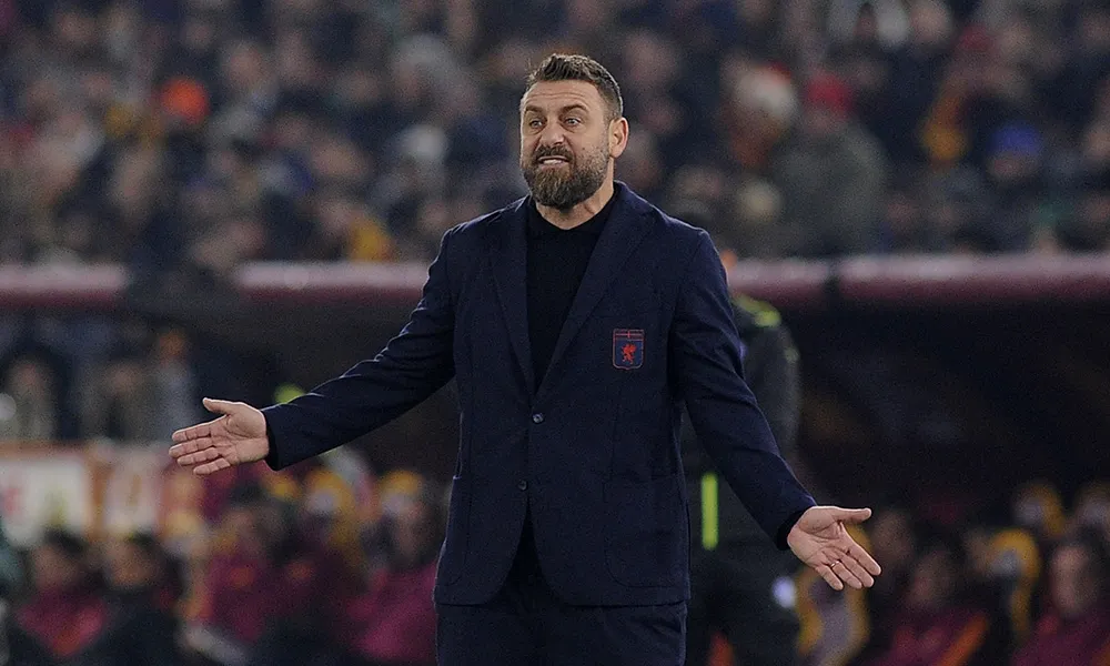 Genoa, De Rossi. "Il giocare male e vincere sarebbe importante domani ma attraverso gli atteggiamenti delle ultime partite faremo risultati"