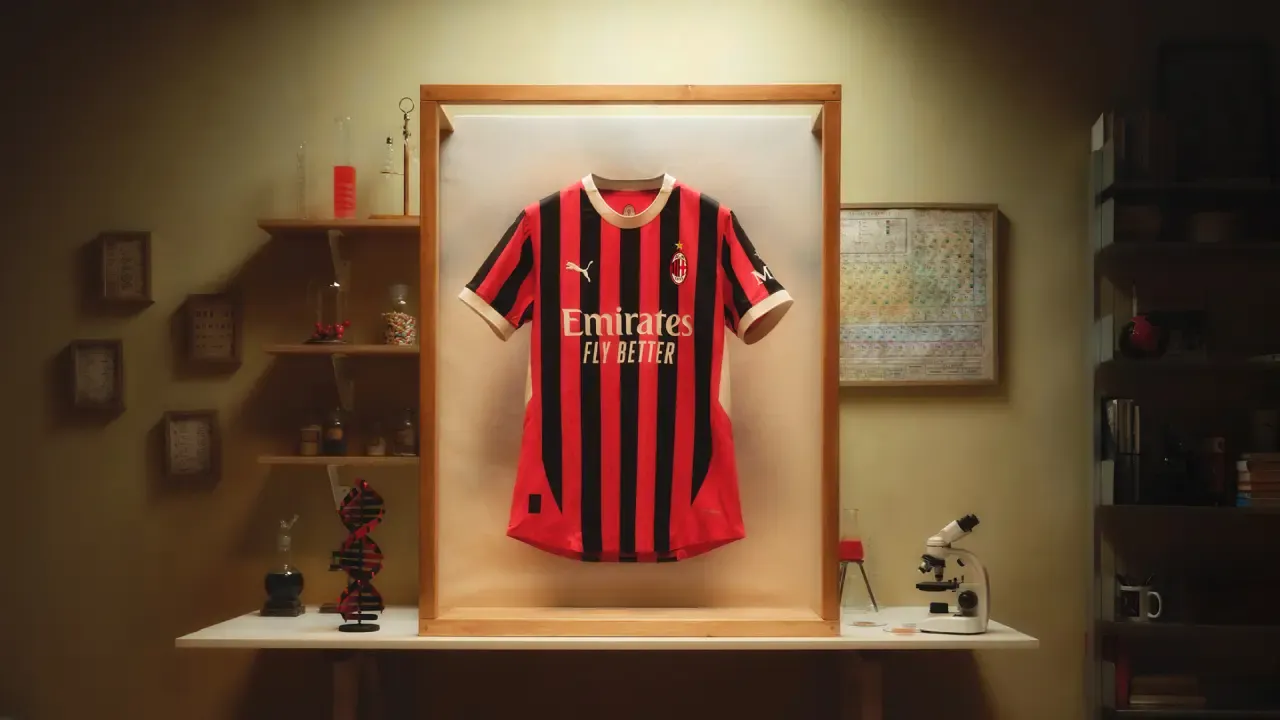 Milan, lanciata la nuova maglia Home 2024/25: celebra i 125 anni di storia